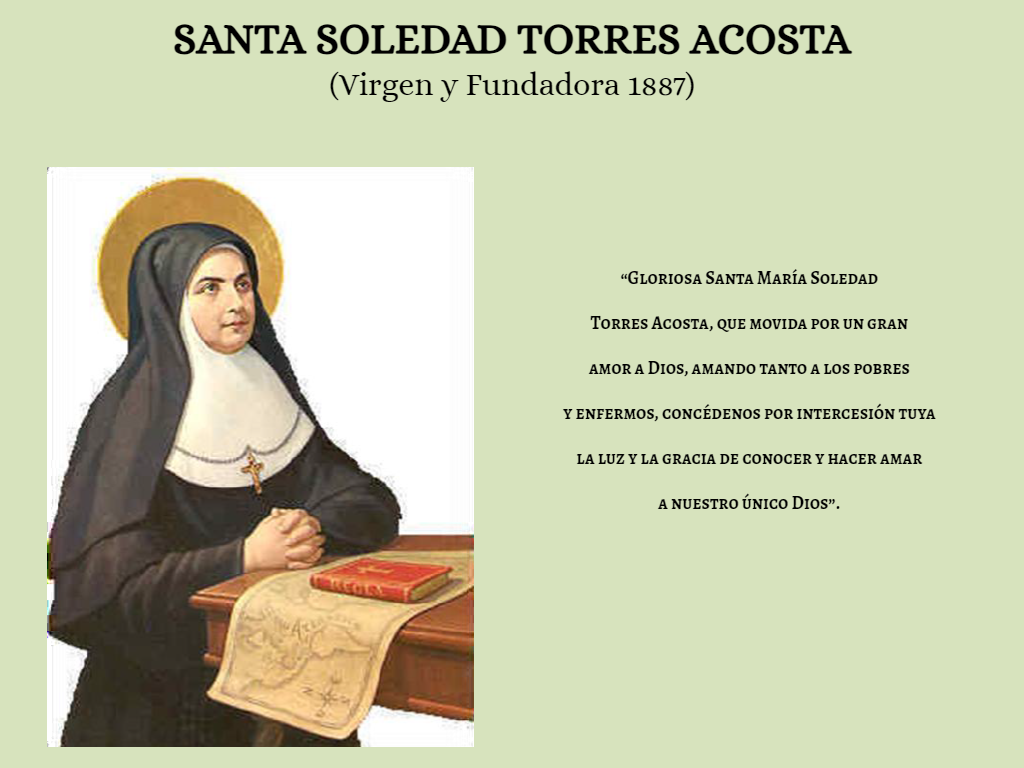 SANTA SOLEDAD TORRES ACOSTA